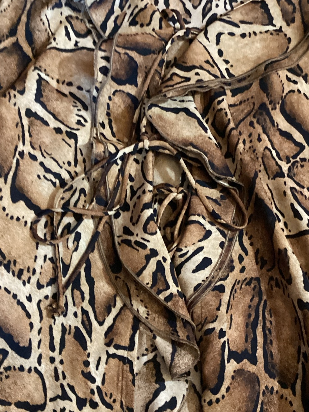 Zara Animal-Print blouse. - Picture 5 of 7